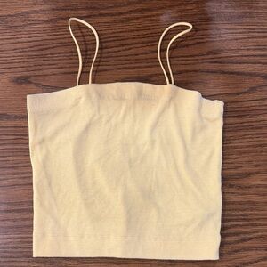 American Eagle Outfitters Cream Camisole Top